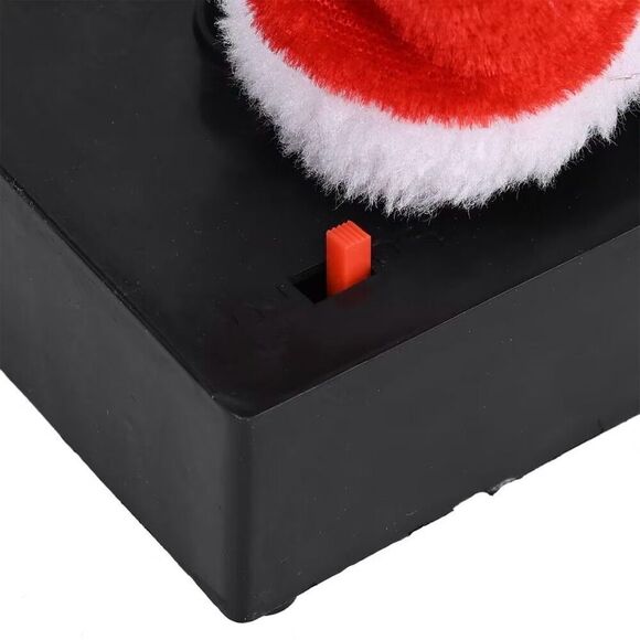 10-inch Electronic Santa Claus with Saxophone Music and Dancing Christmas Decor - Picture 5 of 6